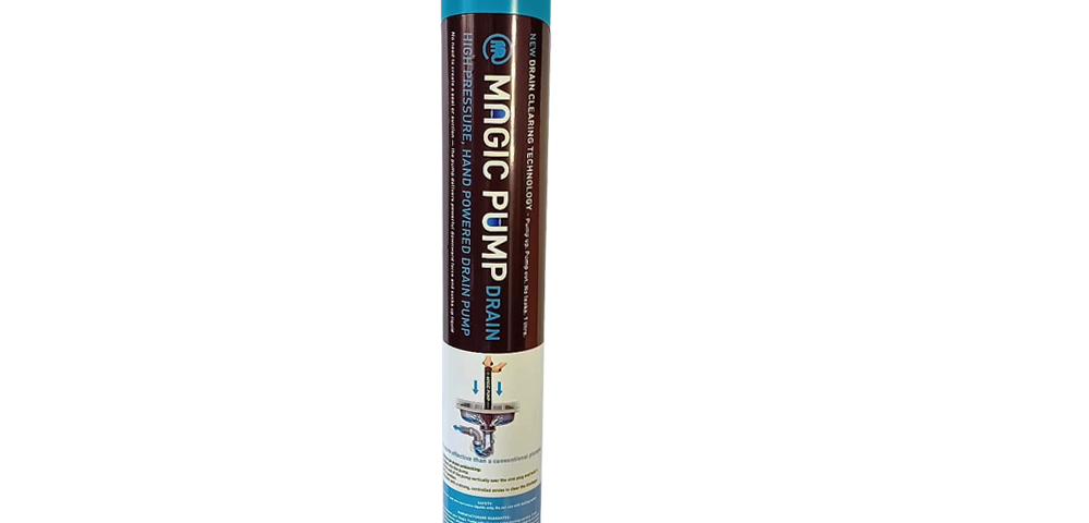 Magic Pump Drain Unblocks Drains Easily