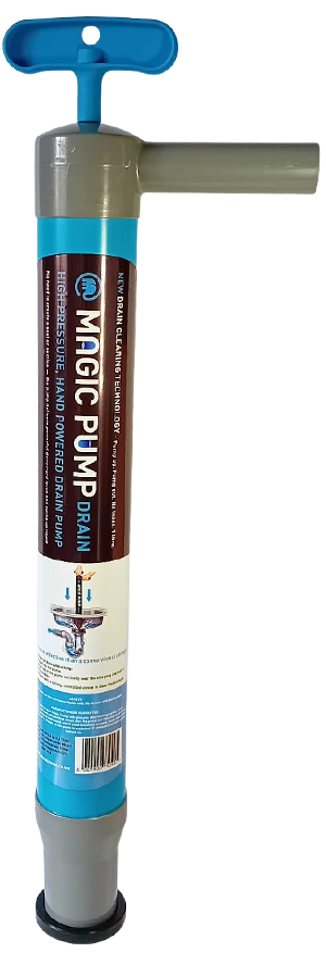 Magic Pump Drain Unblocks Drains Easily